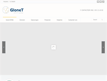 Tablet Screenshot of glonet.be